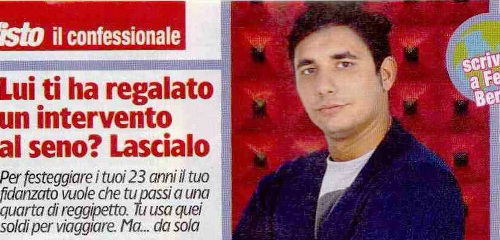 Il Confessionale di Ferdi Berisa: “Lui ti ha regalato un intervento al seno? Lascialo!” preview