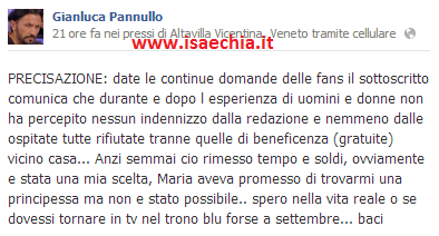 Gianluca Pannullo: dal Trono over al Trono blu di settembre? article-post
