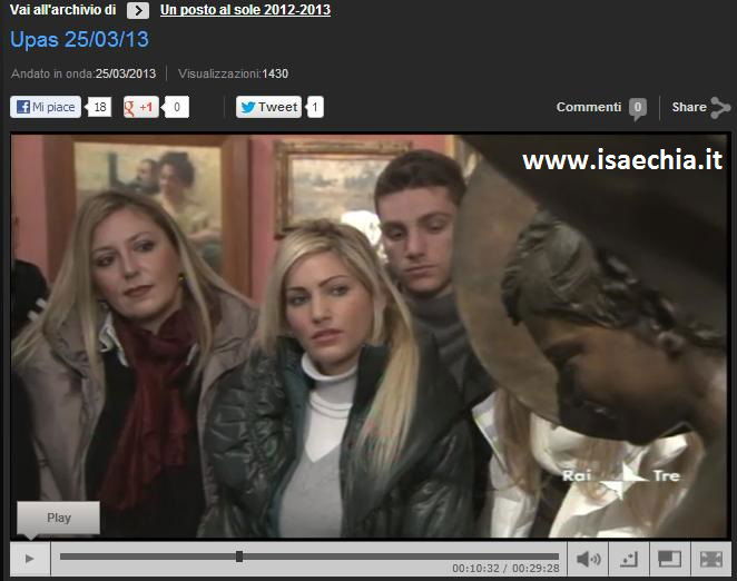 Roberta Festa: dal Trono under di Uomini e Donne alla soap ‘Un posto al sole’ preview