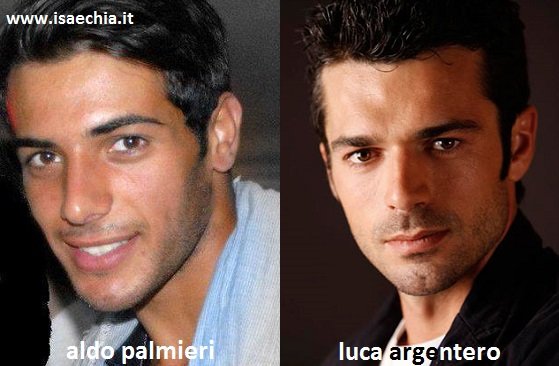 Somiglianza tra Aldo Palmeri e Luca Argentero