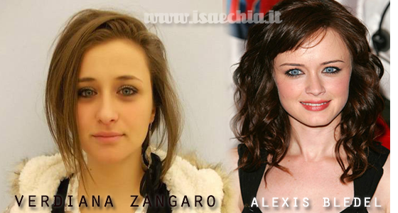 Somiglianza tra Verdiana Zangaro e Alexis Bledel preview