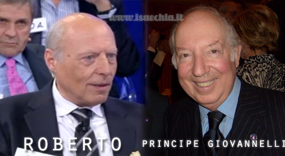 Somiglianza tra il cavaliere Roberto e il principe Giovannelli article-post