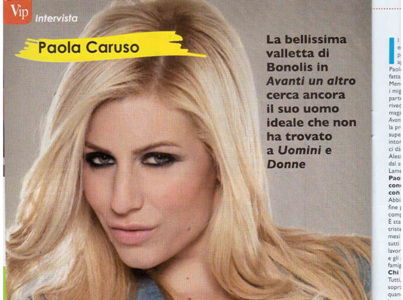 Paola Caruso: Per dimenticare Karina Cascella… preview