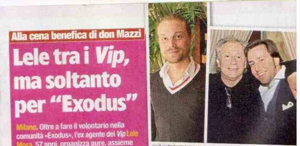 Lele Mora tra i Vip, ma soltanto per “Exodus” preview