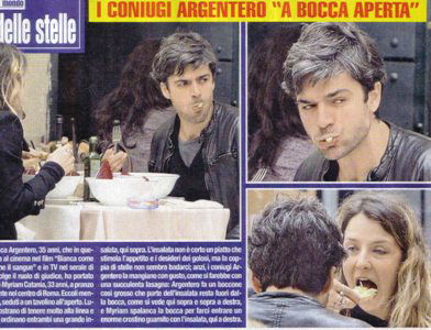 I coniugi Argentero “a bocca aperta” / Le nozze di Guendalina Tavassi article-post