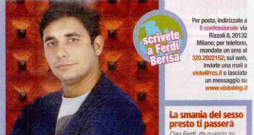 Il Confessionale di Ferdi Berisa: “La smania del sesso presto ti passerà” preview