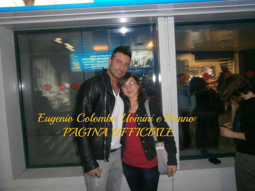 Eugenio Colombo: foto con una fan preview