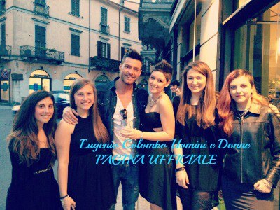 Eugenio Colombo: foto con le fan. E Mercoledì si registrerà la sua scelta article-post