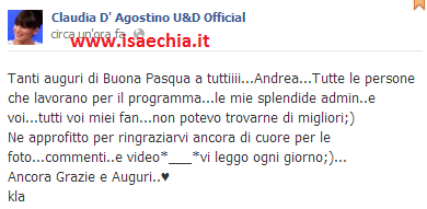 Claudia D’Agostino: foto inedite preview