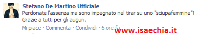 Santiago De Martino, papà Stefano pubblica una nuova foto su Facebook article-post