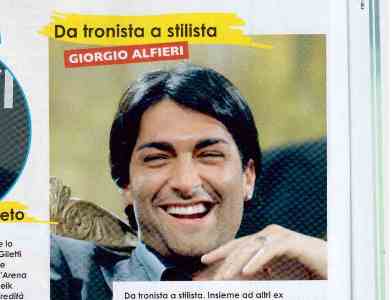 Giorgio Alfieri: Da tronista a stilista / Fanny Neguesha: Tattoo con dedica preview