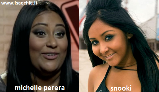 Somiglianza tra Michelle Perera e Snooki preview
