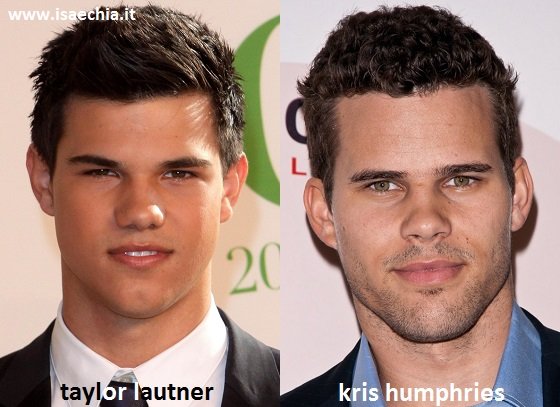 Somiglianza tra Taylor Lautner e Kris Humphries
