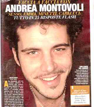 Andrea Montovoli: sesso, Emma, Nicole Minetti, Milly Carlucci. Tutto in 25 risposte flash preview