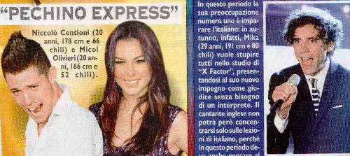 Niccolò Centioni e Micol Olivieri insieme per Pechino Express / Ultime da…Mika! article-post