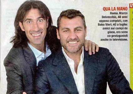 Marco Delvecchio e Bobo Vieri: “Diamo un calcio al pallone solo per menare la danza!” preview