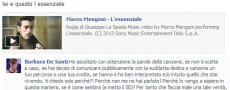 Guido Soldati pubblica su Facebook una canzone e Barbara De Santi risponde…