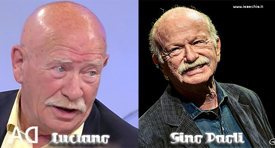 Somiglianza tra il cavaliere Luciano e Gino Paoli preview