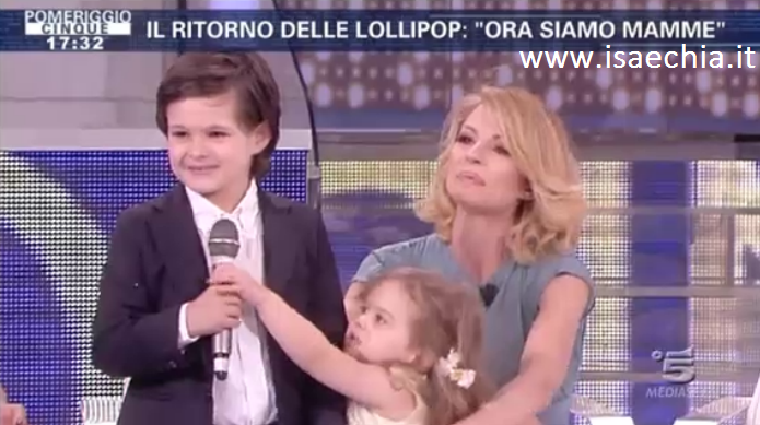 Roberta Ruiu e le Lollipop a Pomeriggio 5: video article-post