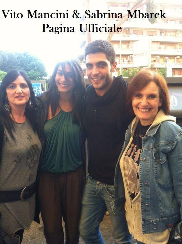 Vito Mancini e Sabrina Mbarek