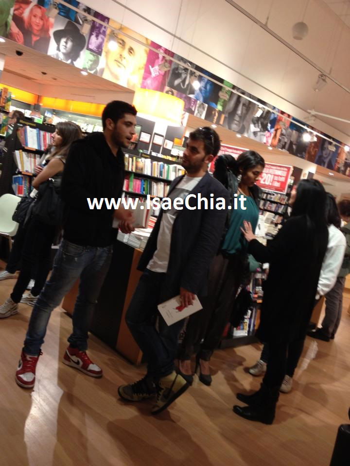 Vito Mancini e Sabrina Mbarek: una blogghina li incontra alla presentazione del libro di Luca Bianchini (foto) preview