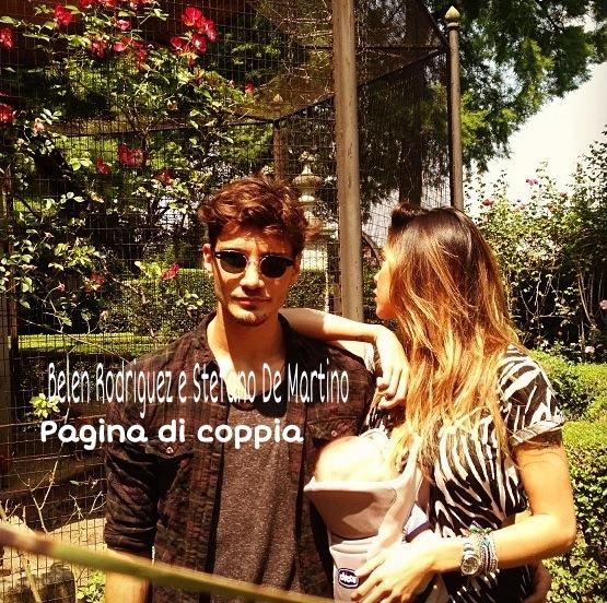 Belen Rodriguez, Stefano De Martino e Santiago: nuove foto preview