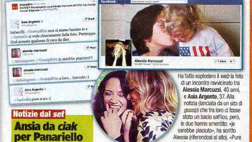 Visto nella rete – Asia Argento, Alessia Marcuzzi e quel bacio che non c’è stato / Stefano De Martino e Belén Rodriguez genitori moderni preview