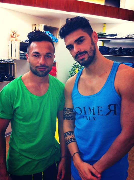 Cristian Gallella e il suo migliore amico Gigi: foto preview