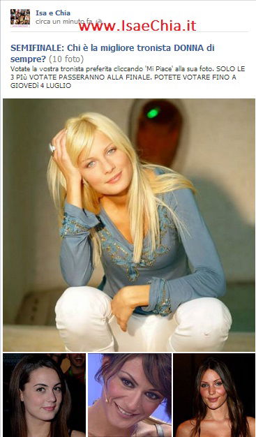 Chi è la migliore tronista della storia di Uomini e Donne? Ecco i nomi delle 3 finaliste. Aperta l’ultima fase del sondaggio per decretare la vincitrice article-post