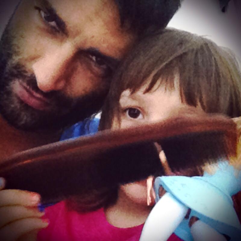 Giorgio Alfieri con la figlia Asia: foto article-post