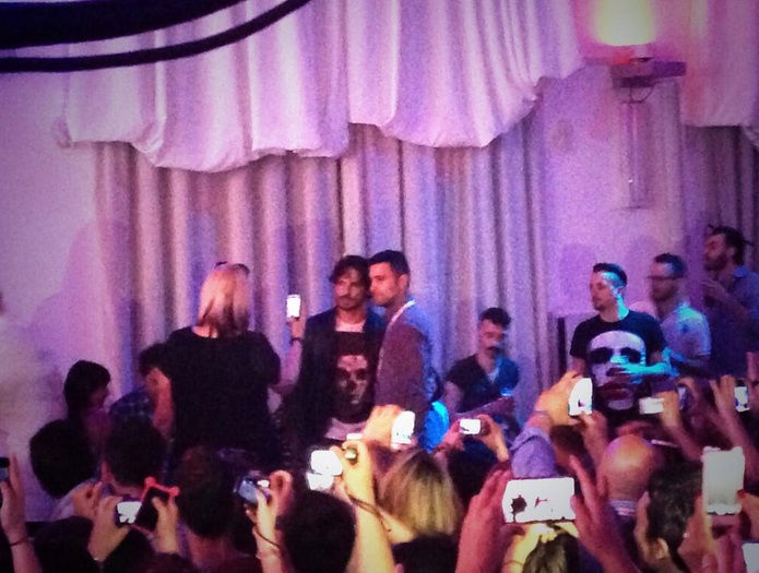 Marco Bocci presente al live di Emma Marrone per Cubomusica: foto preview