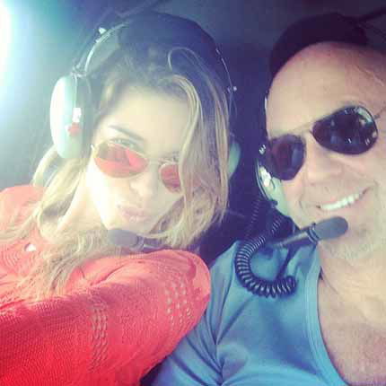 Aida Yespica ed il nuovo compagno Roger Jenkins: foto article-post