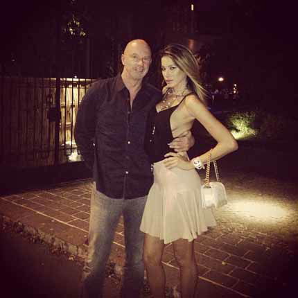 Aida Yespica e Roger Jenkins