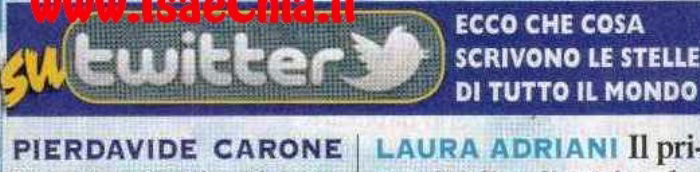 Ecco cosa scrivono Marco Carta, Pierdavide Carone e Antonella Lo Coco su Twitter article-post