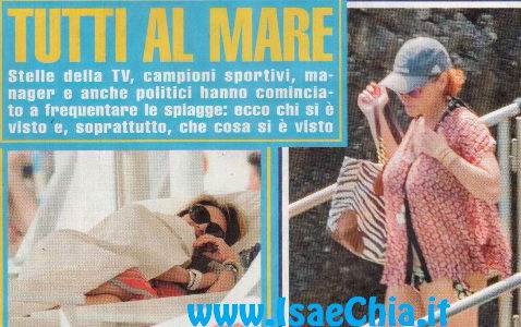 Tutti al mare: Simona Ventura, Barbara D’Urso, Michelle Hunziker, Matri e Nargi, Vaporidis e Surina preview