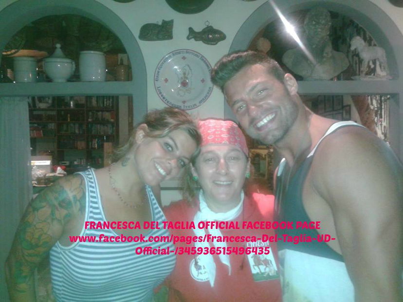 Eugenio Colombo e Francesca Del Taglia: foto con la fan preview