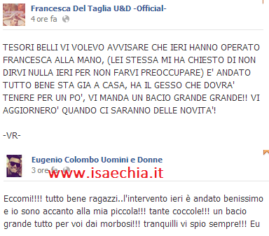 Eugenio Colombo e Francesca Del Taglia al mare: foto article-post