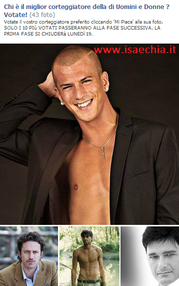 Chi è il migliore corteggiatore di Uomini e Donne di sempre? E’ aperto il sondaggio sulla nostra fanpage: votate! article-post