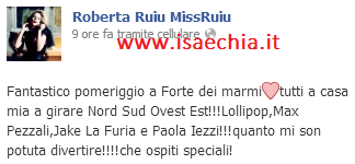 Roberta Ruiu e le Lollipop a ‘Nord Sud Ovest Est’, il programma amarcord di Italia 1 article-post