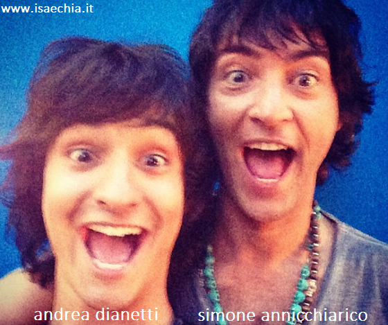 Somiglianza tra Andrea Dianetti e Simone Annicchiarico preview