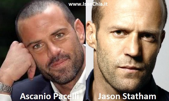 Somiglianza tra Ascanio Pacelli e Jason Statham