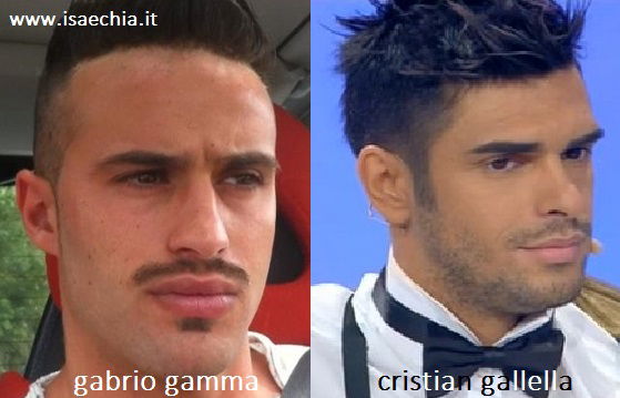 Somiglianza tra Gabrio Gamma e Cristian Gallella article-post