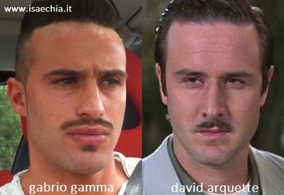 Somiglianza tra Gabrio Gamma e David Arquette preview