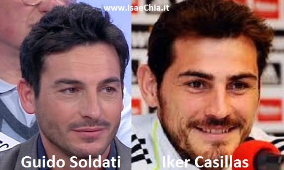 Somiglianza tra Guido Soldati e Iker Casillas