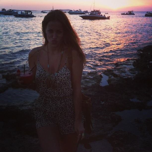 Teresanna Pugliese ieri ad Ibiza: foto preview