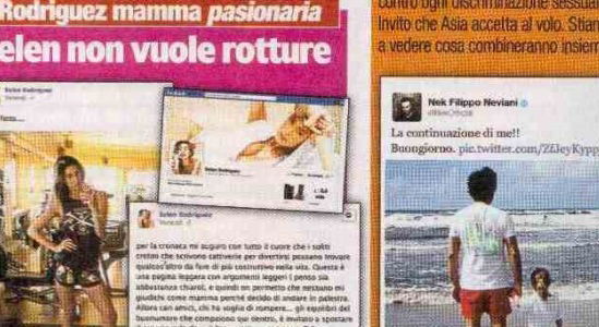 Visto nella rete: Belen Rodriguez non vuole rotture preview