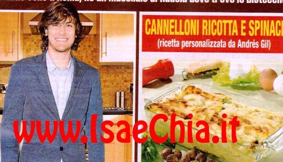 Andrés Gil: “Stupisco gli amici con carne della mia Argentina e primi piatti italiani!”