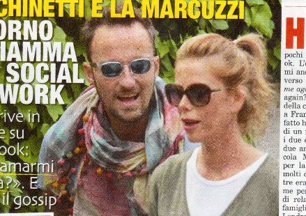Alessia Marcuzzi e Francesco Facchinetti: ritorno di fiamma sui social network