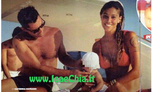 Belen Rodriguez e Stefano De Martino: Ferragosto sprint con il piccolo “Santi” article-post