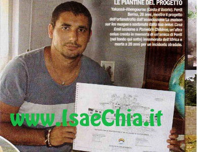 Ferdi Berisa: “Sarò il “grande fratello” degli orfanelli d’Africa!” article-post